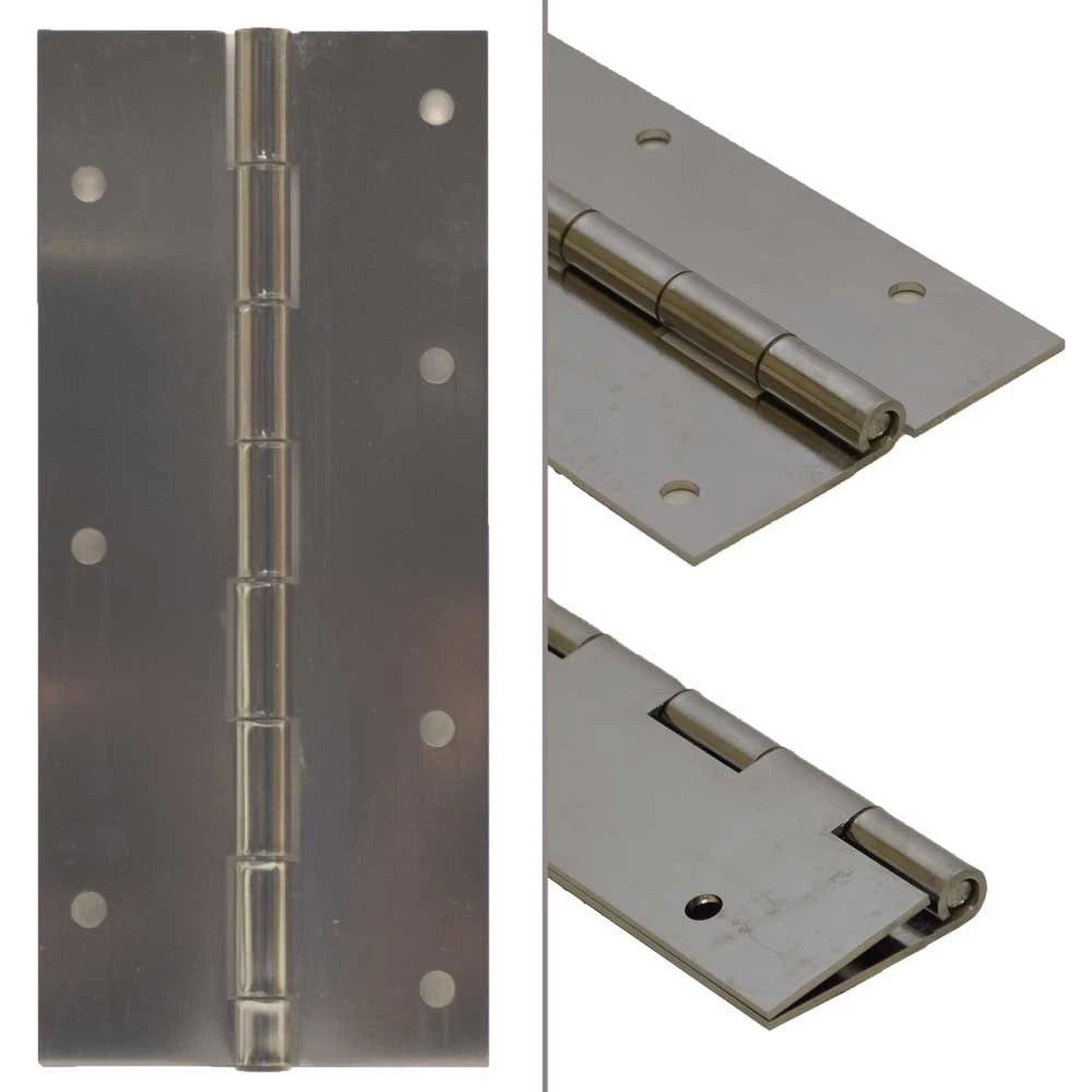 Boat Butt Hinge MP14990 /250 - 7 1/2 X 3 1/4 X 3/8 Stainless