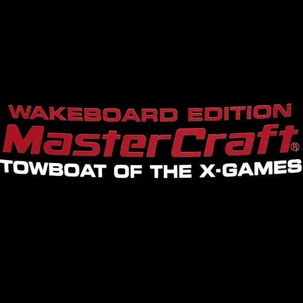 MasterCraft Boat Decal 758185 - X-Games Towboat Wakeboard Sticker