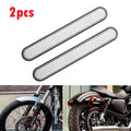 Motorcycle Reflector Sticker Directly Install Fade-resistent Plastic Rear