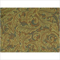 Boat Patterned Fabric - Leaves Green Brown Gold 54 Inch (YD)