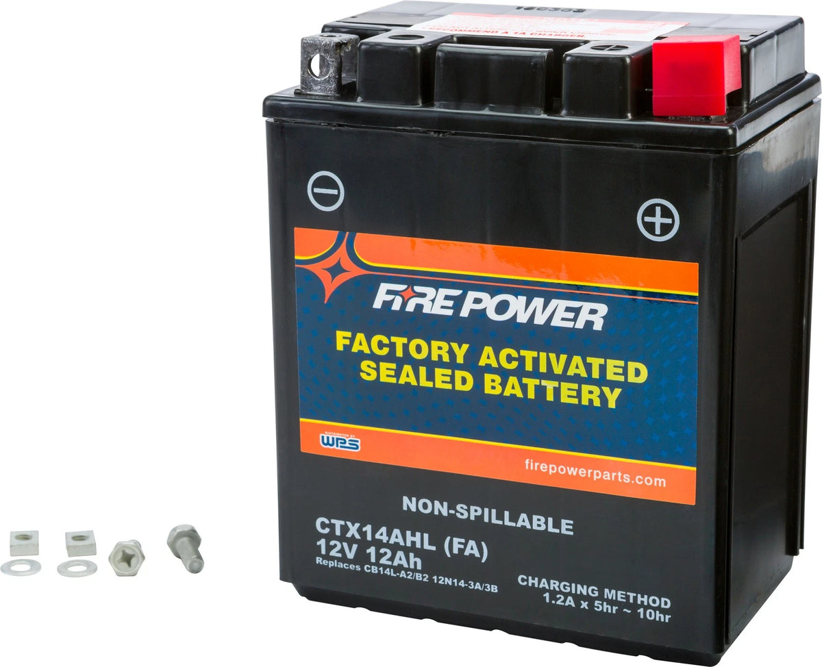 Fire Power Ctx14AHL-BS(FA ) 12V 210CCA Sealed Motorcycle Battery for Arctic CAT &