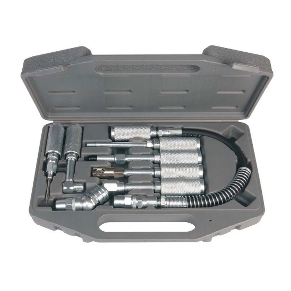 58000 Grease Gun Adapter Kit with Couplers, Nozzles, Hose Extension for Lincoln