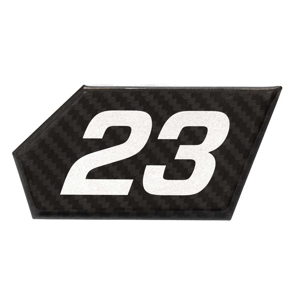 MasterCraft Boat Raised Decal Sticker 758218 - X23 Black Carbon Fiber