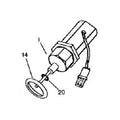 Reverser Solenoid Actuator Fits John Deere 315C 482C 310C 210C AT101493