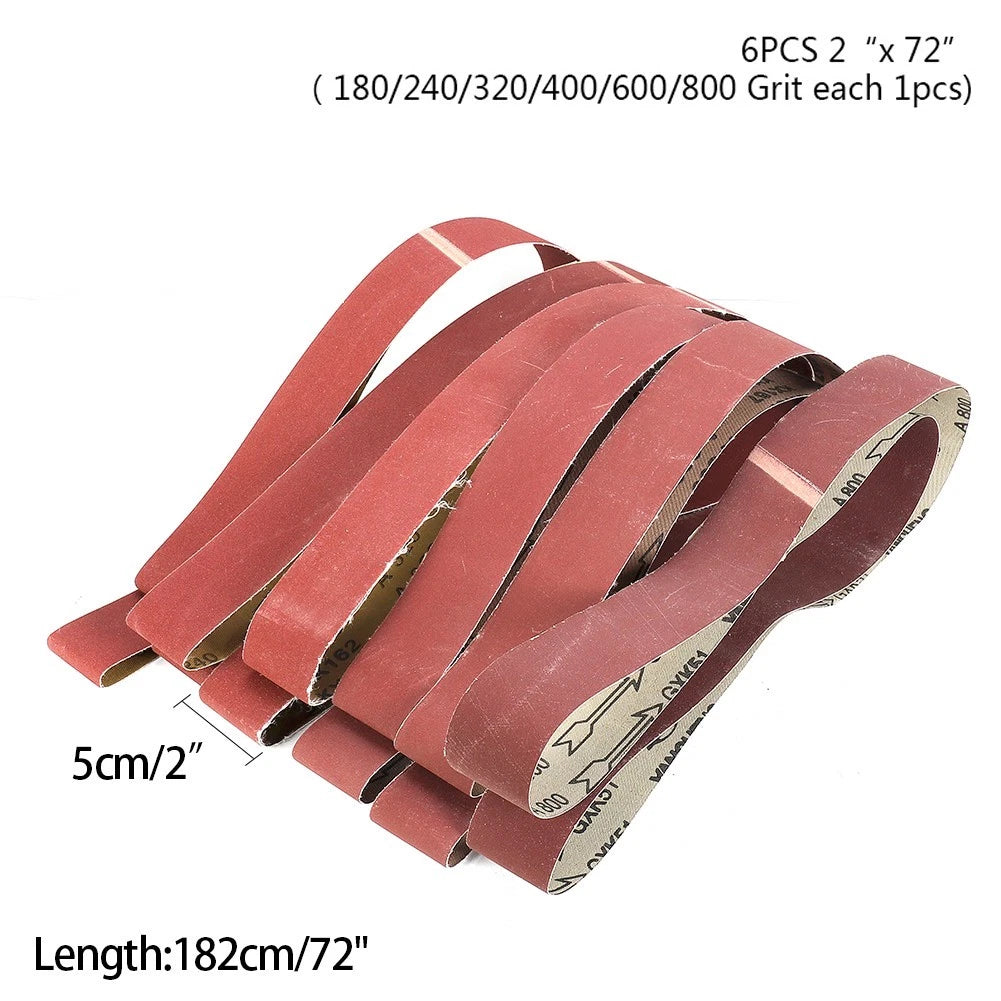 Sanding Belts 180/240/320/40 0/600 Grit Sandpaper Self Sharpening Tools