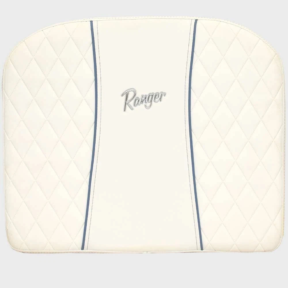 Ranger 2510 Bay Boat Aft Seat Backrest Cushion 730041H.62 - White Blue
