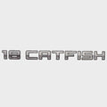 Lowe Boat Model Decal 2264332 - 18 Catfish Gray Sticker