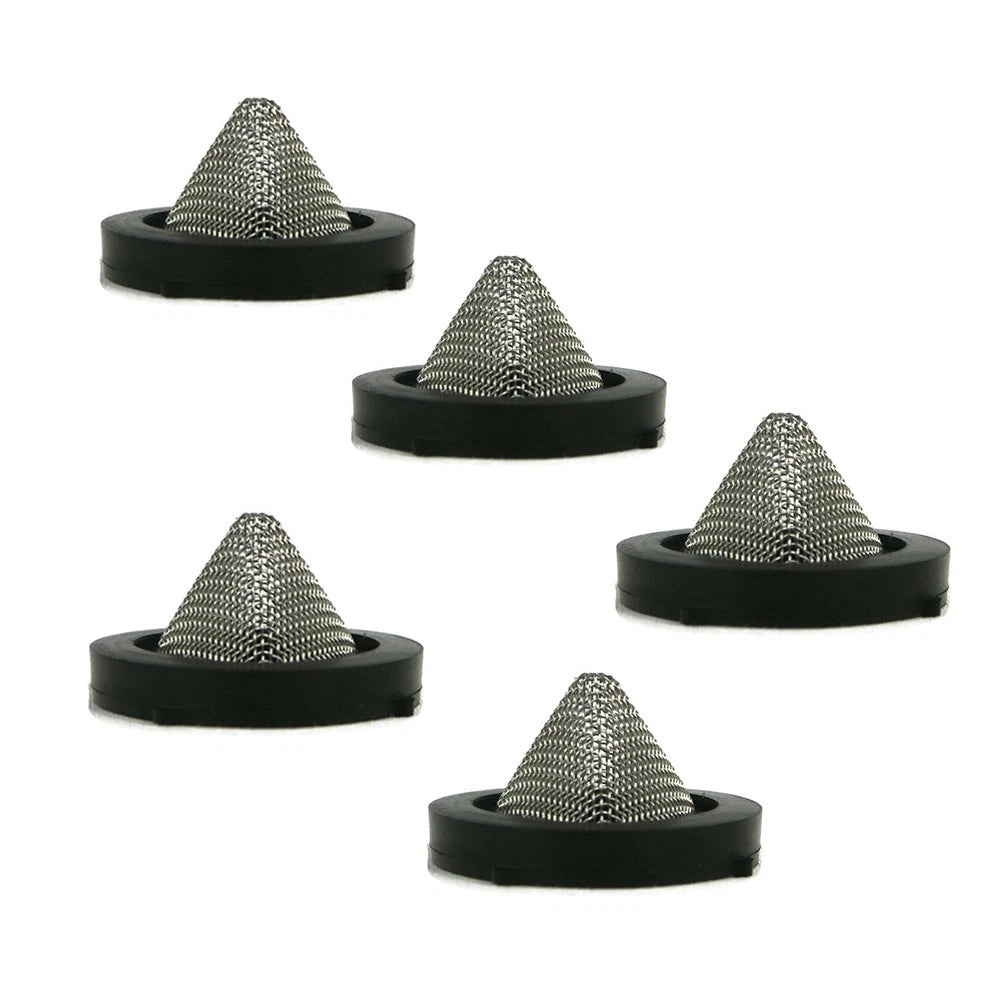 5-Pack - Hose Washers with Screen Filter for Pressure Washer Inlet Tube