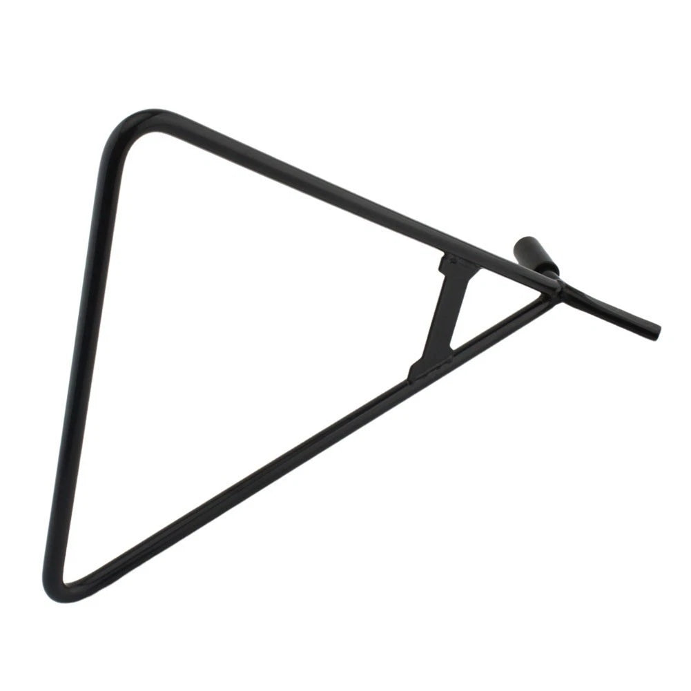 Triangle Side Stand for Dirt Bikes Strong and Secure Black Steel Design