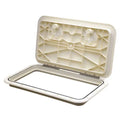 IPS Deck Boat Hatch 521-138 - 11 X 19 Dream White