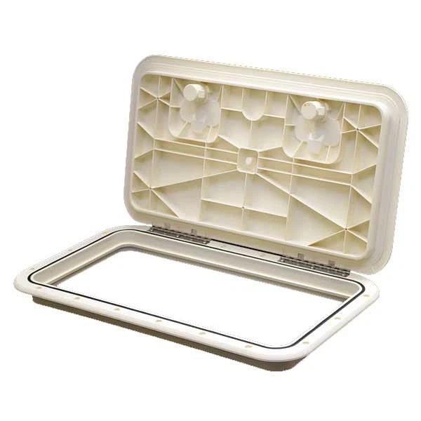 IPS Deck Boat Hatch 521-138 - 11 X 19 Dream White