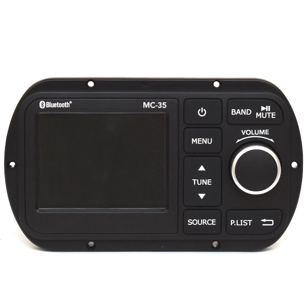 Prospec Boat Stereo Receiver MC-35 - Bluetooth 3 1/2 Inch LCD