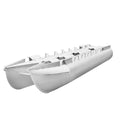 Pontoon Float Boat Log Tubes - with O Strakes 21 FT X 25 Inch (pair)