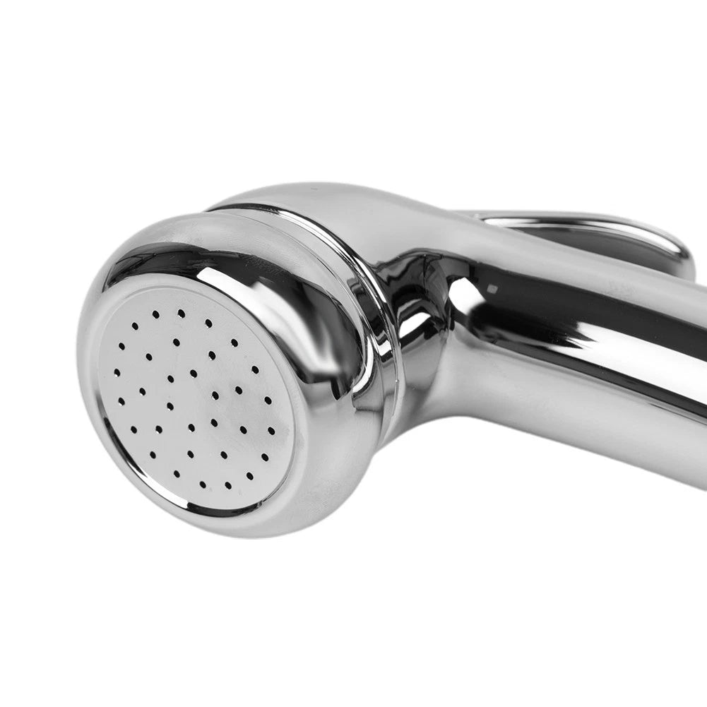RV Hand Held Shower Head on Off Switch Chrome 3 Spray Water Pressure Hose Camper