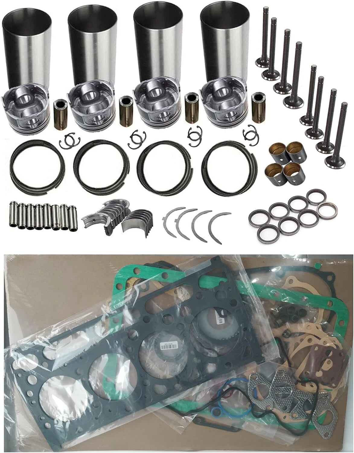 STD Engine Overhaul Rebuild Kit for Yanmar 4TNE88 4D88 Engine 4700 4710 Tractor