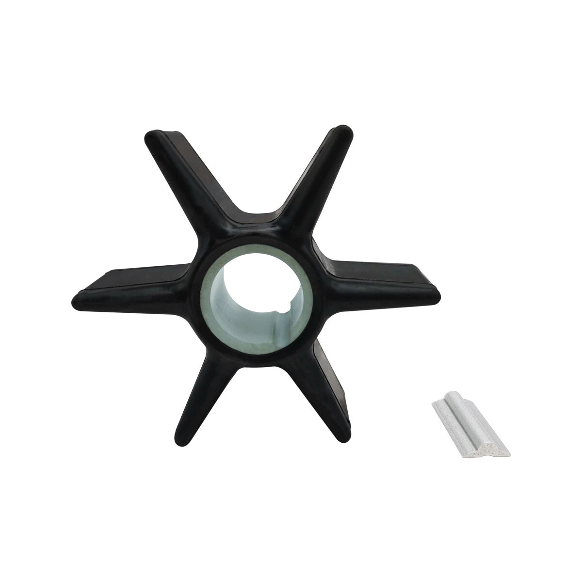 Outboard Water Pump Impeller with Key 47-43026T2 Replacement for Mercury Marine
