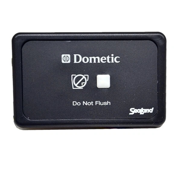 Dometic Boat Toilet Panel 313712000 - Carver Do Not Flush Black