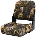 Crestliner Boat Center Folding Seat 2157530 - Breakup Camouflage