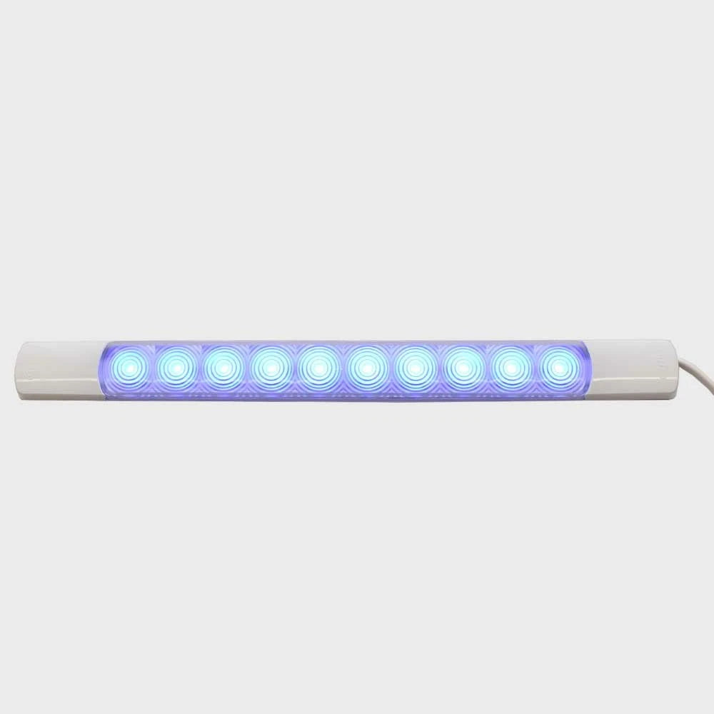 Hella Boat LED Courtesy Strip Light 980881407 - 12VDC 11 1/4 X 1 Inch Plastic