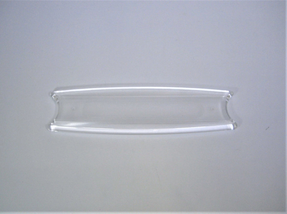 16-1/2"L X 4-1/2"W Polycarbonate Clear Step for Oval-Shaped Marine Ladders