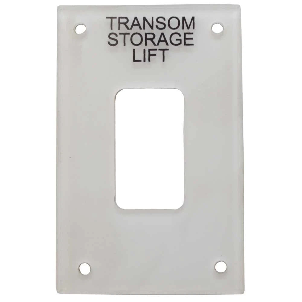 Sea Ray Boat Blank Switch Panel 2244459 - Transom Storage Lift