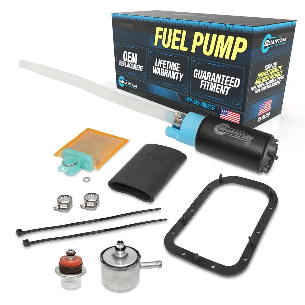 03-07 Harley-Davidso N Fat Boy Softail 61342-00A Fuel Pump+Reg+Gaske T+filter