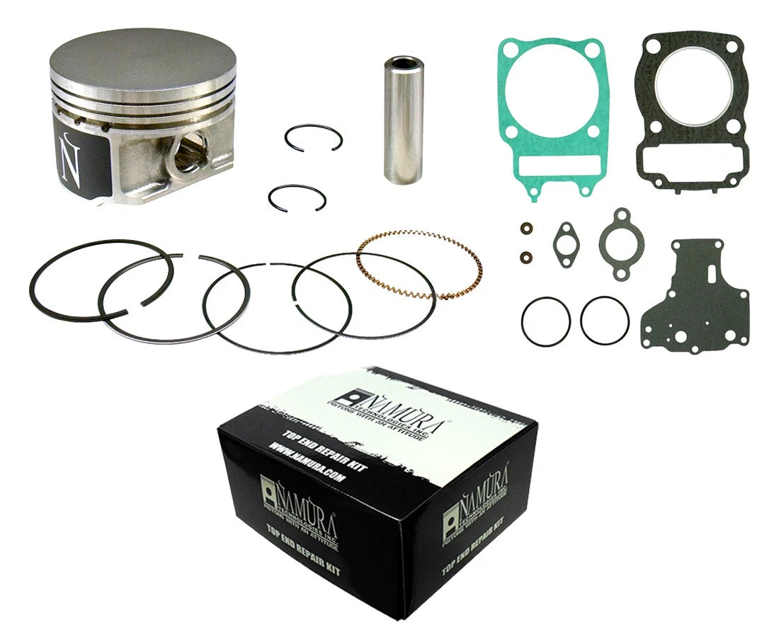 NAMURA Top End Kit 77.95/Std 11:1 Pol for Polaris ATV/UTV 2000-2002
