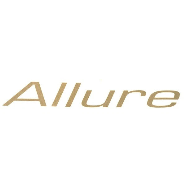 Weeres Boat Brand Decal - Allure 11 1/4 X 1 1/2 Inch Gold