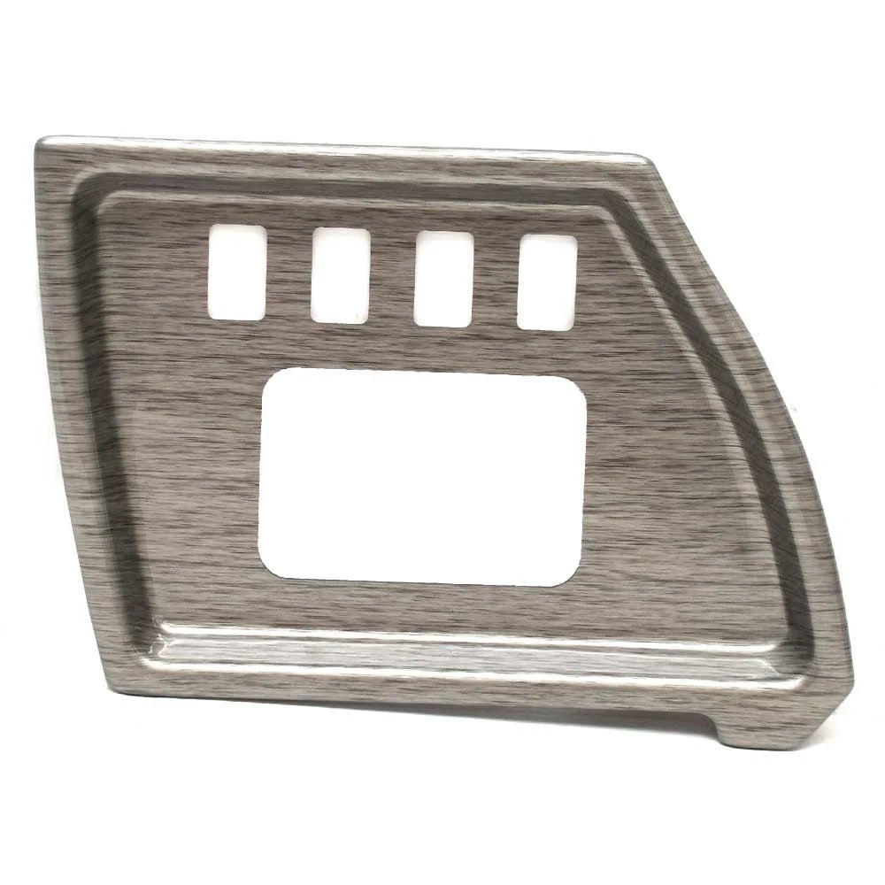 Premier Boat Blank Rocker Switch Panel 7-4634-2 - Silver Plastic