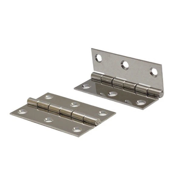 Rinker Boat Butt Hinge 228509 - 2 X 3 Inch Brass (pair)