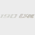Larson Boat Raised Decal 8154072 - 190 LXH Silver Sticker
