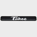 Tahoe Boat Raised Emblem Decal 080507 - Sticker Black Silver