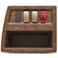 Premier Boat Rocker Switch Panel 7-3889 - 12V Receptacle Woodgrain