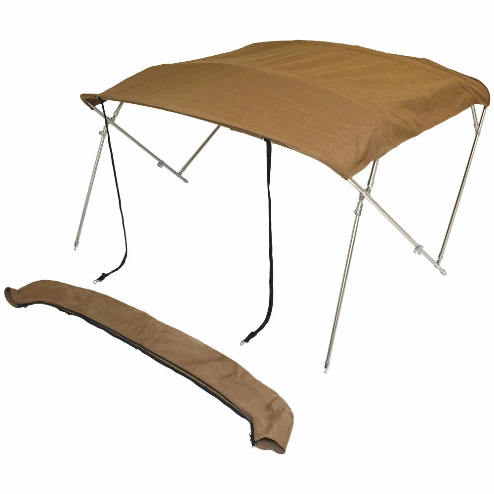 Cruisers Yachts Boat Bimini Top V2635403 - AZ298 Tan 89 Inch