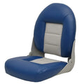 Boat High Back Folding Seat 75115GB - Cruistyle Blue Gray