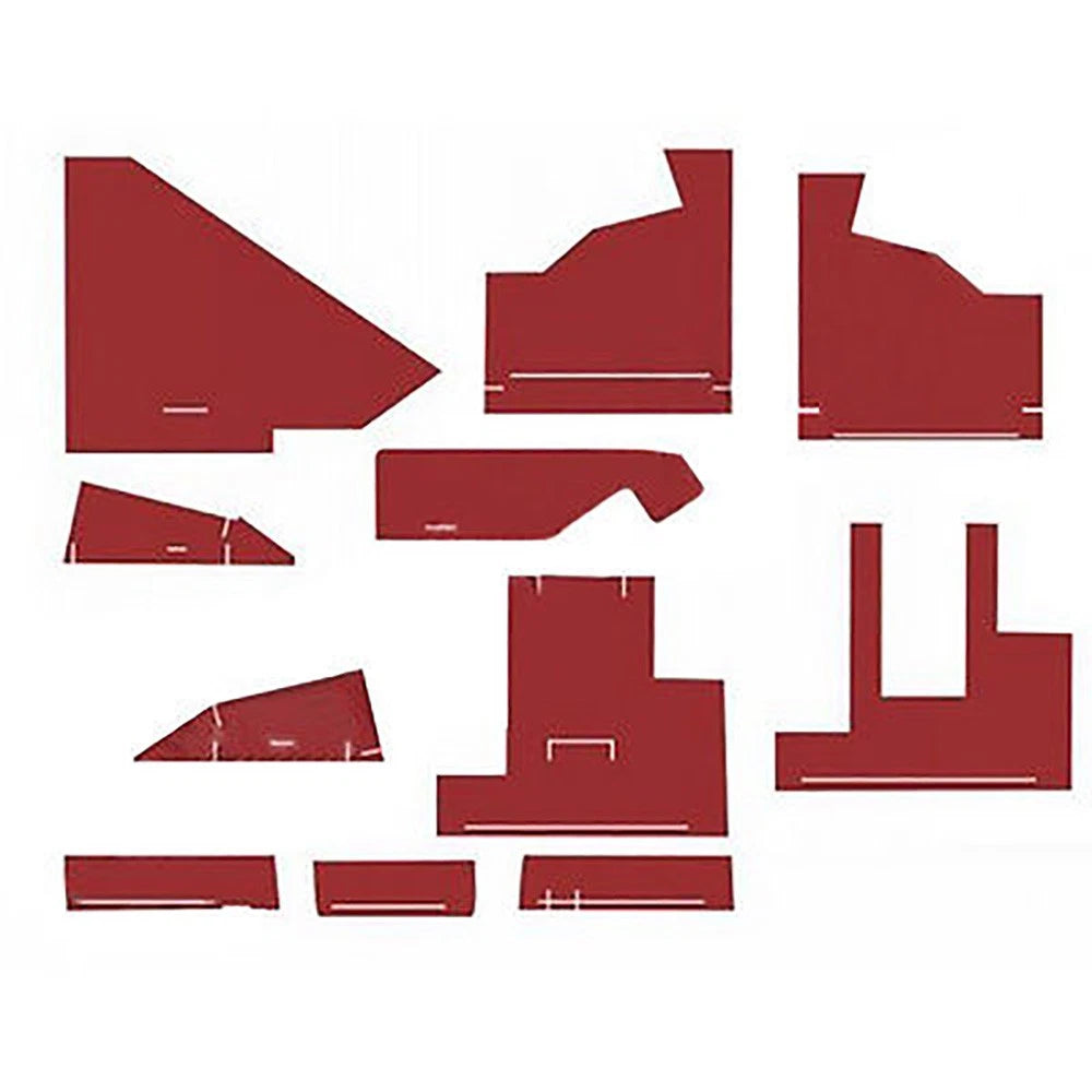 CW2852 Red Cab Kit with Headliner Fits Mpl Moline Tractor Models 2-85 +