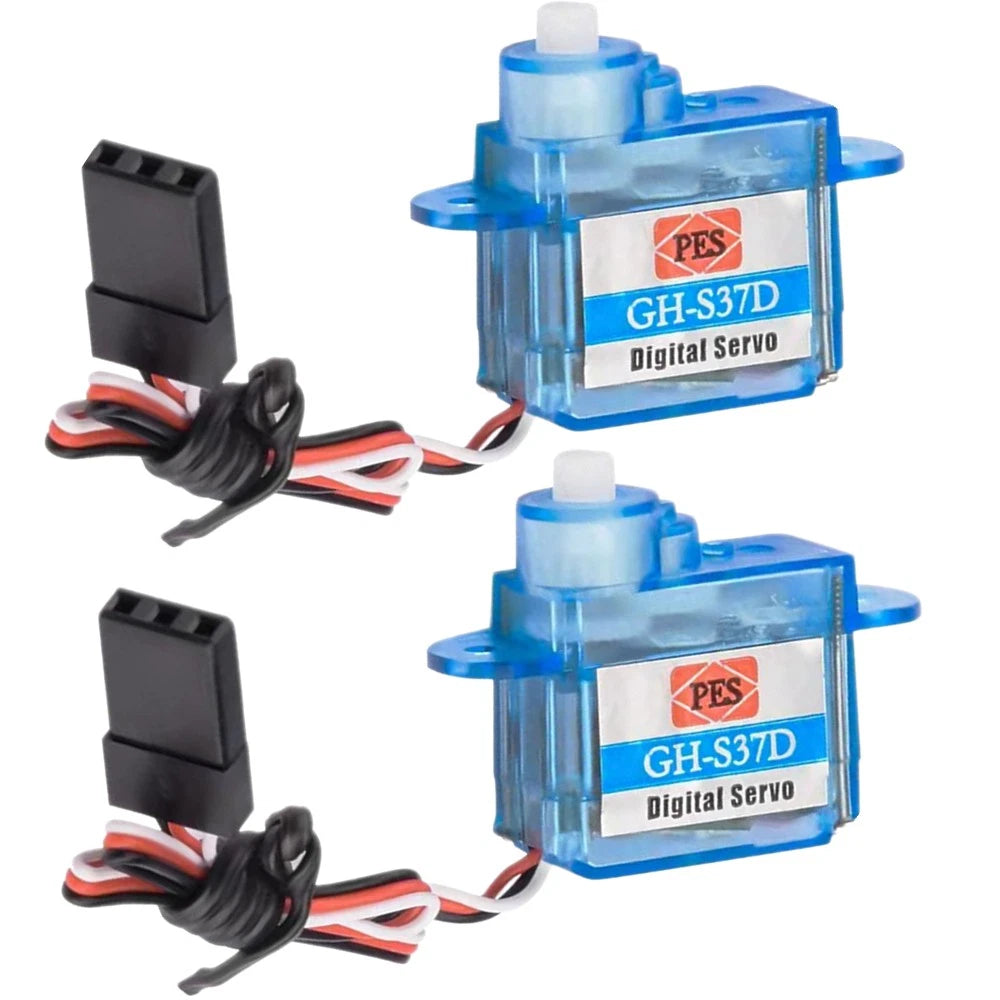 2pcs Coreless 3.7g Ultra Micro Digital Servo Nano for RC Helicopter Boat Car