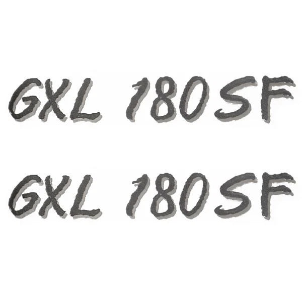 Glastron Boat Emblem Decal Sticker - GXL 180 SF (pair)