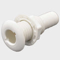 Attwood Boat Thru Hull Connector Fitting - Straight 3/4 Inch Plastic