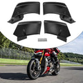 Black Replace Install Spoiler Fxed Winglets Wings for DUCATI Streetfighter