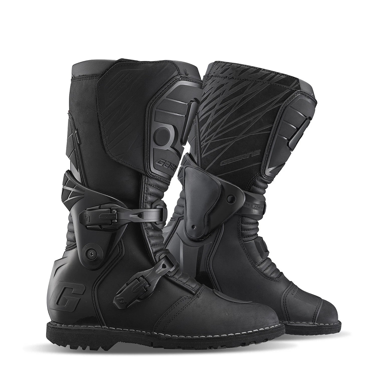 GAERNE G Dakar Gore Tex Offroad Boots Black Size 12 for Adventure Riding