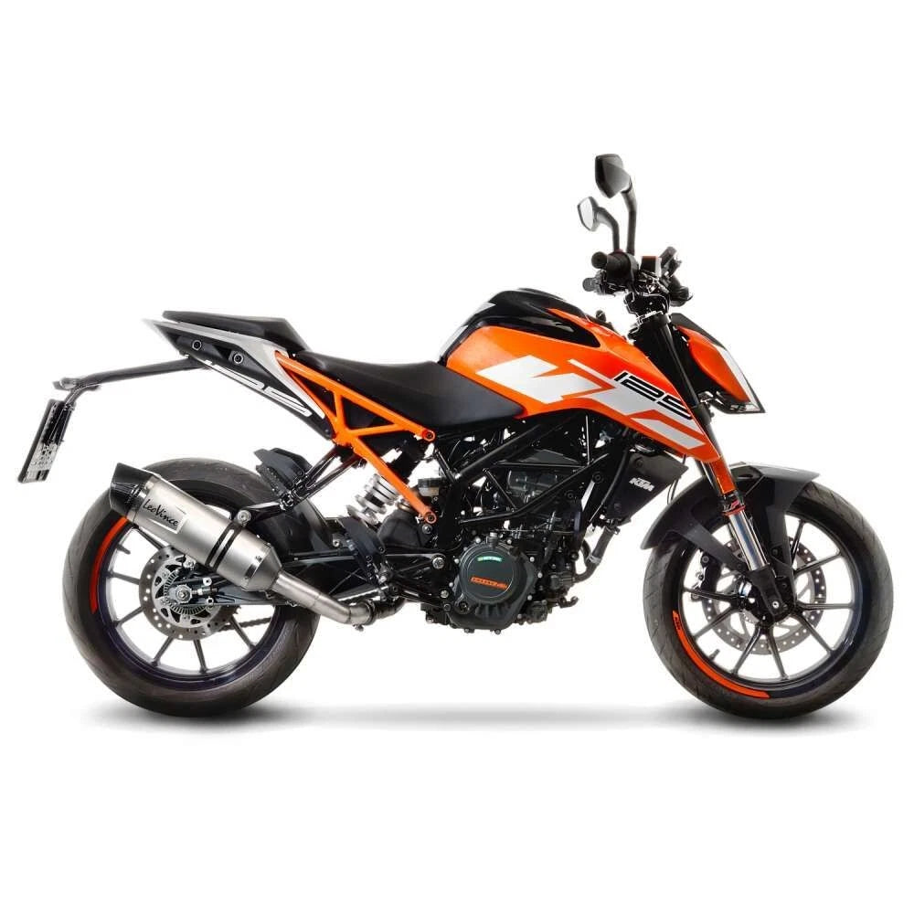 LeoVince Exhaust LV ONE EVO for KTM DUKE 125 2017-2020