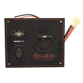 SeaArk Boat Trolling Motor Panel - 6 X 5 Inch Black Red Plastic