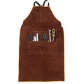 Adjustable Cowhide Leather Apron for Welding Heat and Flame Protection