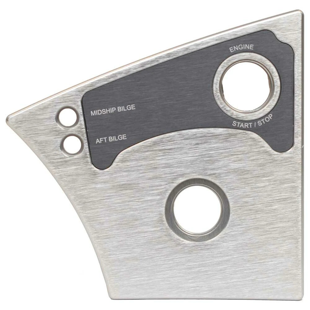 MasterCraft Boat Start/Stop Panel Blank 316-13012035 - Geremarie Aluminum