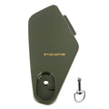 Storage Box Plastic Cover Green & Stud for 2004-2006 Honda Rancher 350 TRX350