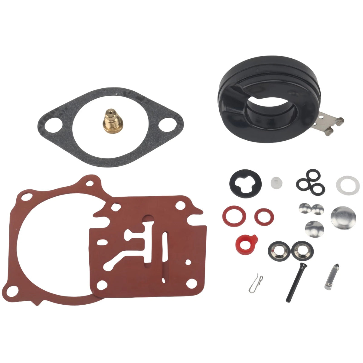 Carburetor Carb Rebuild Repair Kit with Float for Johnson Evinrude 65 70 75 HP