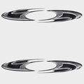 Malibu Boat Graphic Decals 5979008 - Ride Black Stickers (pair)