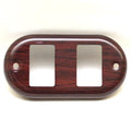 Godfrey Pontoon Boat Blank Rocker Switch Panel - Aqua Patio Woodgrain