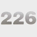 Godfrey Pontoon Boat Model Decal Sticker 458032 - Metallic Silver